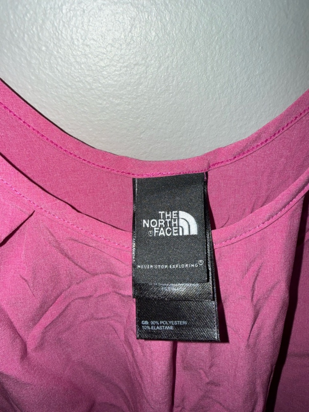 The North Face Taggart Dress Tank Pink US 10 UPF 50 Lightweight Quick Dry - Picture 6 of 12